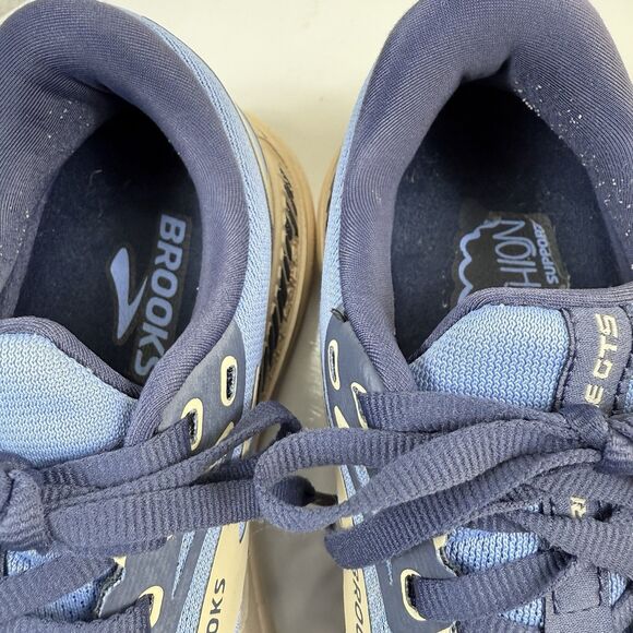 Brooks Adrenaline GTS 23 Women’s Size 9 Vista Blue Linen Running Walking Sneaker - Picture 9 of 11